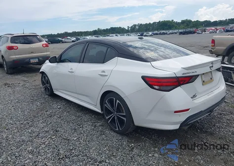 2020 Nissan Sentra Sr Xtronic Cvt z USA, uszkodzony, nr VIN 3N1AB8DV0LY275545